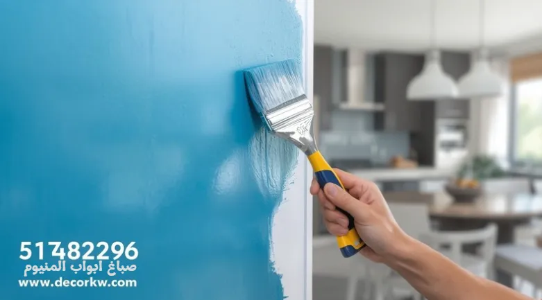 صباغ ابواب المنيوم